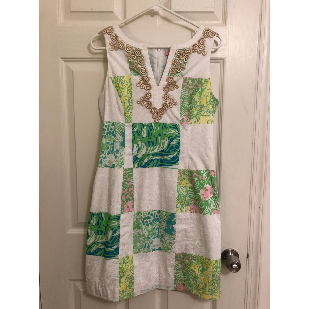 Lilly Pulitzer patchwork dress